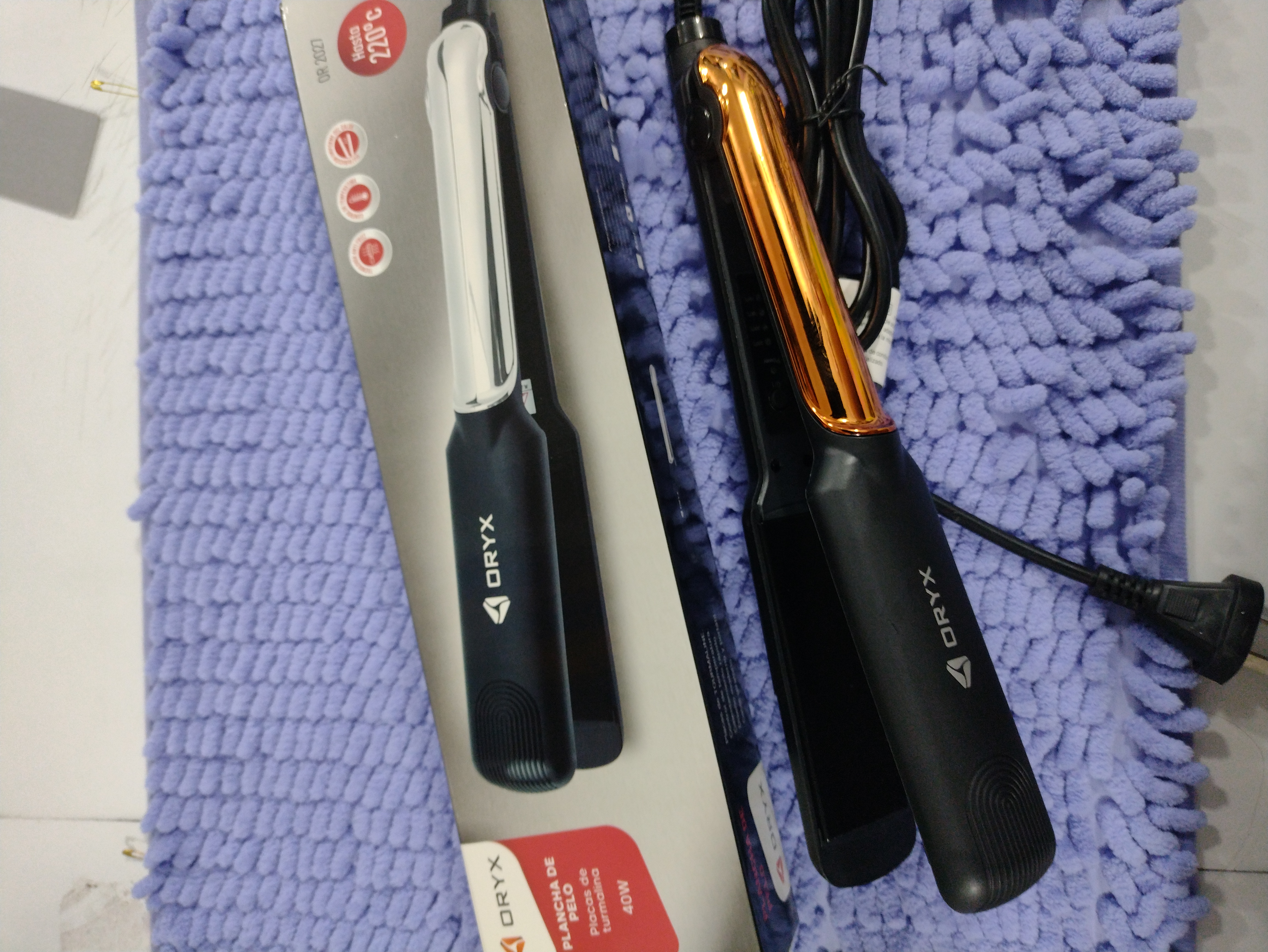 Plancha de pelo orix