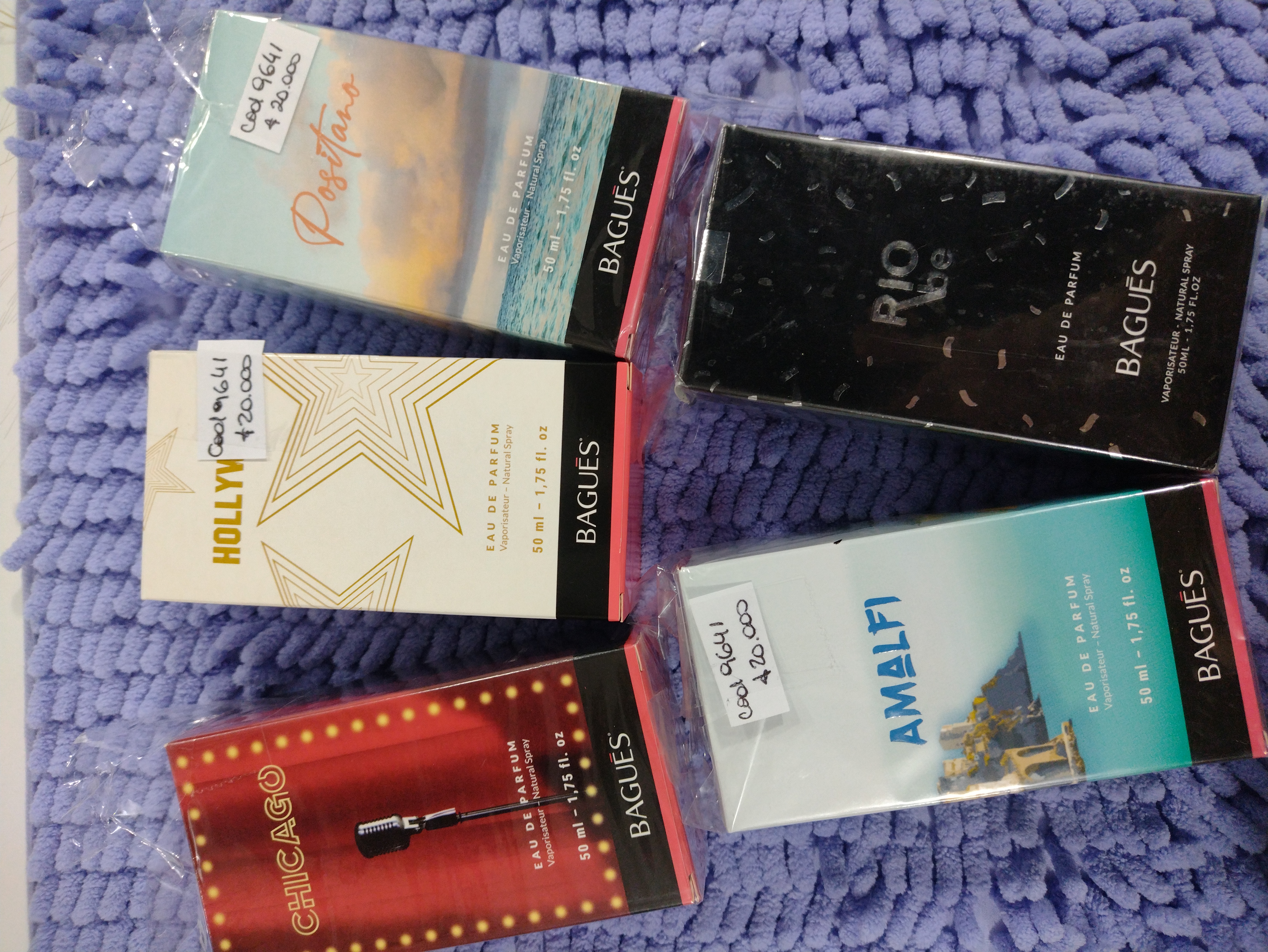 Perfumes bagues 