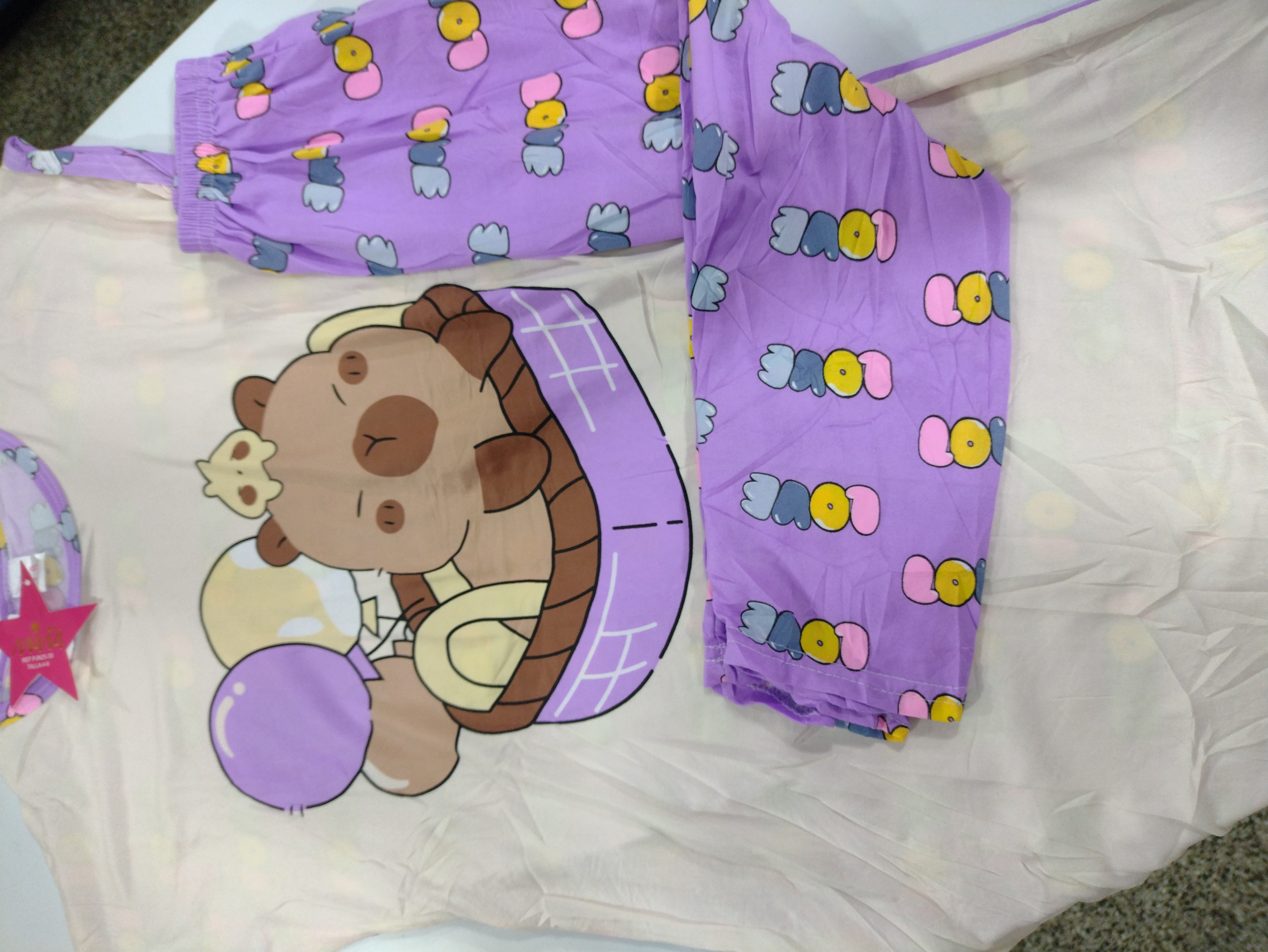 Pijama decapibara 