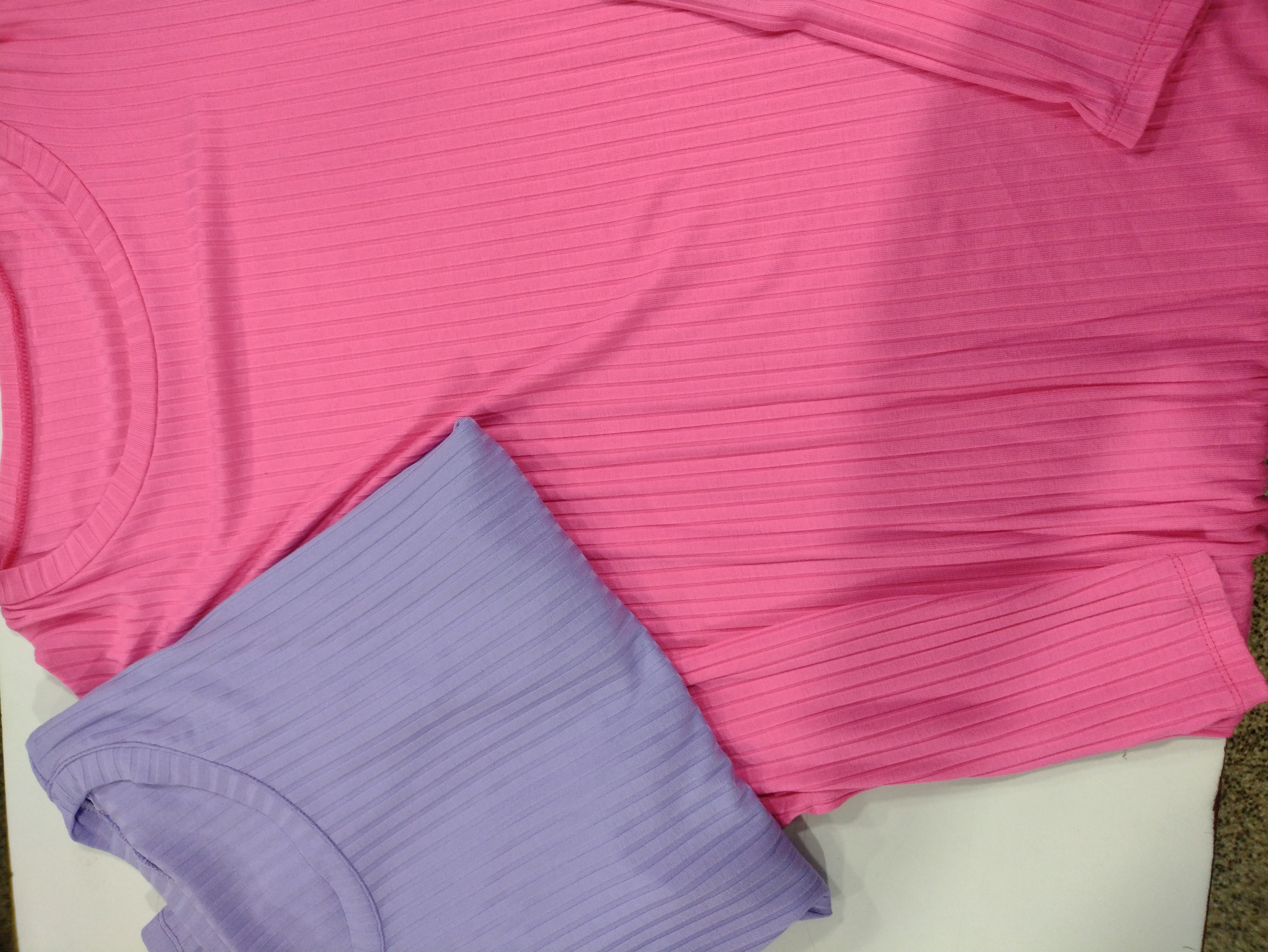 Camisetas Morley acanaladas