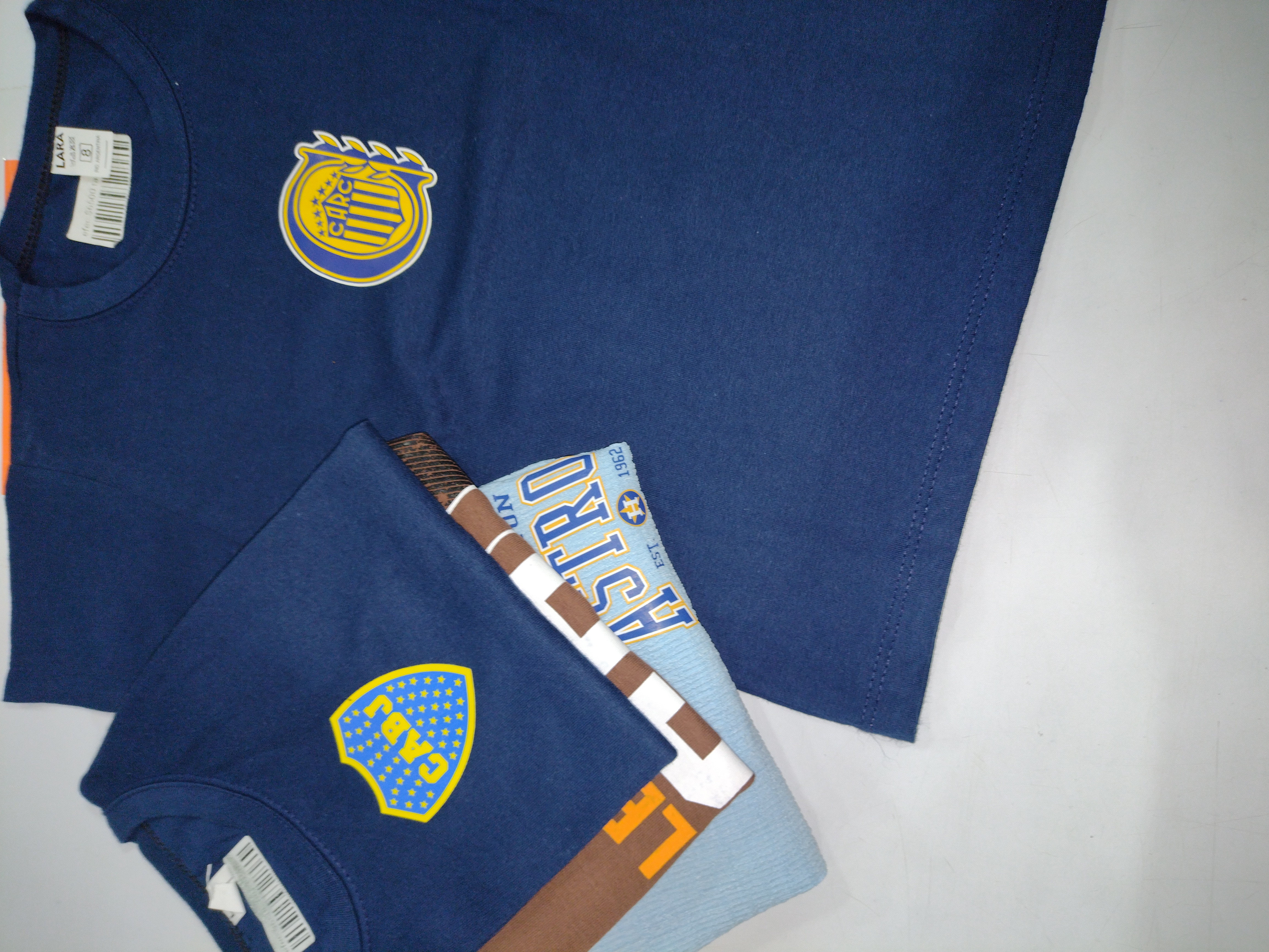 Remeras de algodón 