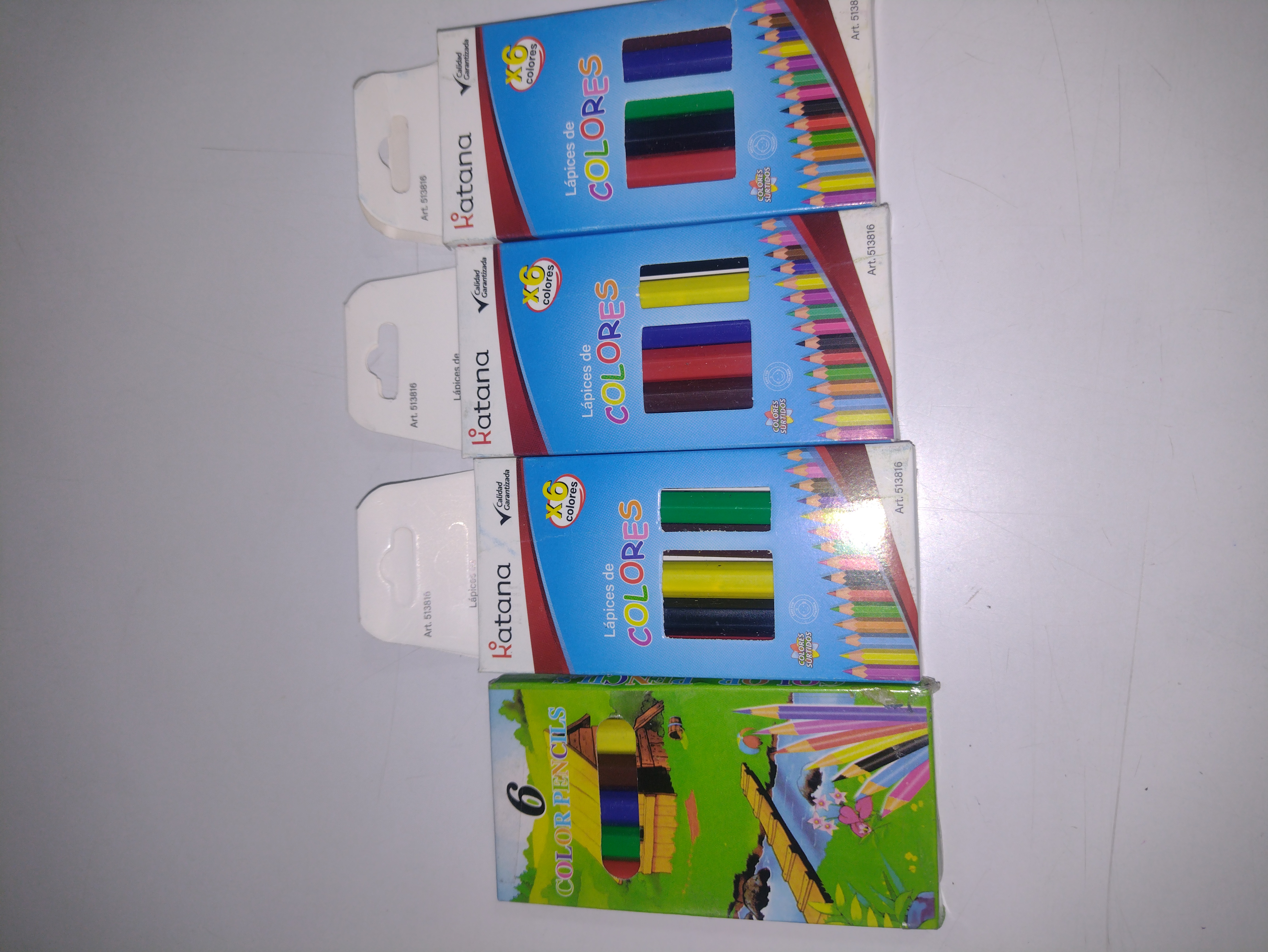 Pinturitas x6